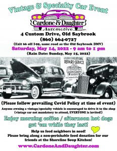 Vintage & Specialty Car Event @ Cardone & Daughter Automotive, Inc.