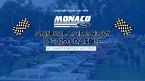 Monaco Ford Annual Car Show & 50/50 Raffle @ Irish American Home Society