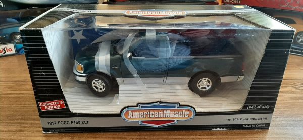 ERTL, American Muscle, Ford, F-150, XLT, 1997, Voiture miniature de collection, Diecast 1/18,