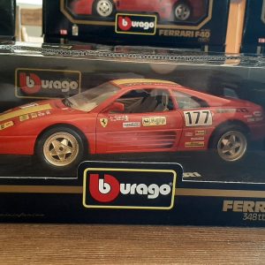 Burago, Ferrari, 348tb, 1989, Voiture miniature de collection, Diecast 1/18,