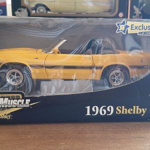 ERTL, American Muscle, 1 de 1700, Toys'r Us Exclusive, Mustang, Shelby, GT 500, 1969, Voiture miniature de collection, Diecast 1/18,